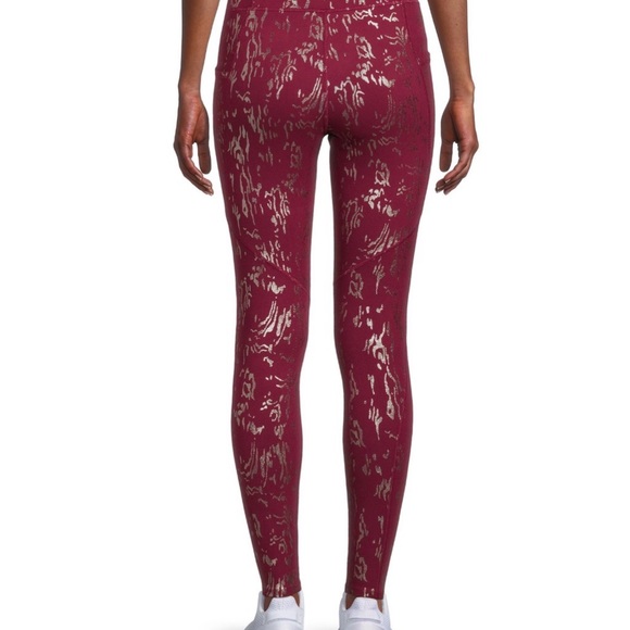 Avia Women's High Waist Fashion Performance Legging With Side Pockets - Picture 5 of 6